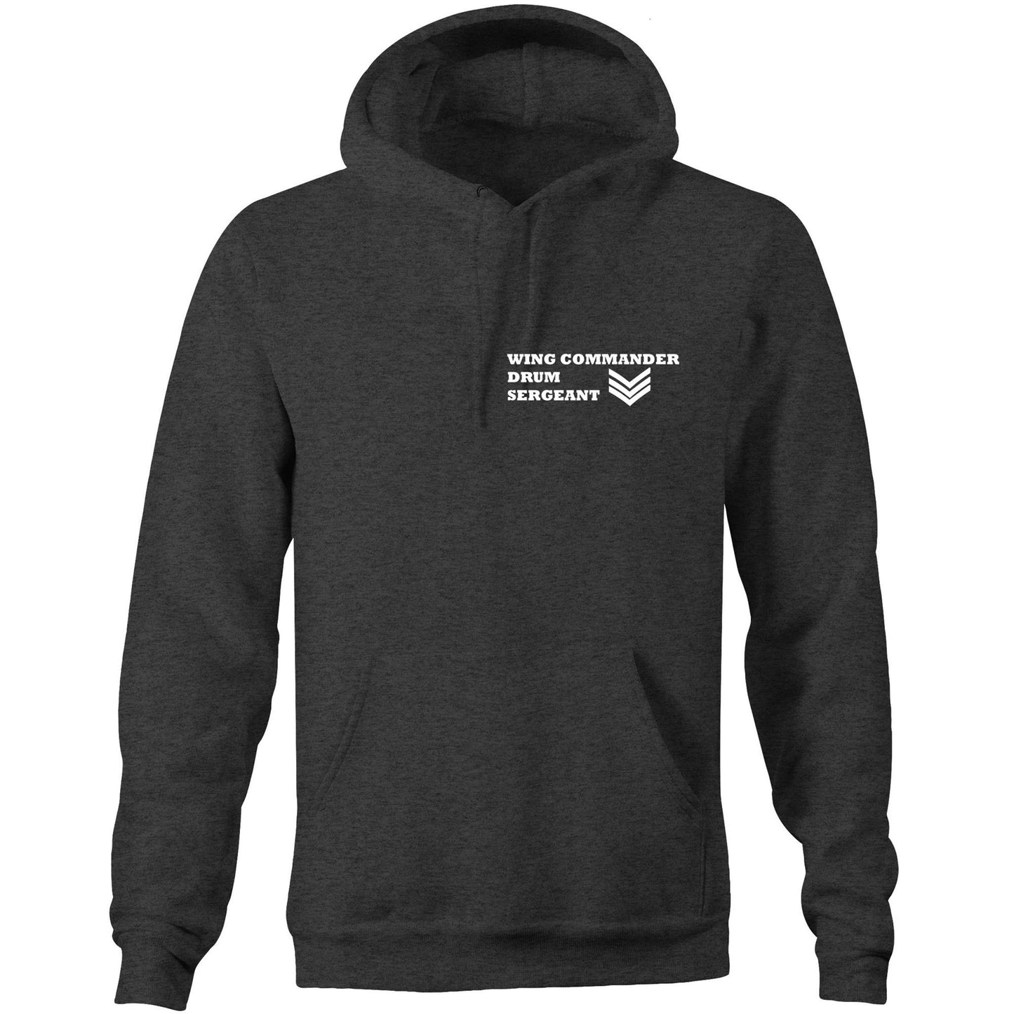 Wing Commander Drum Sergeant - Pocket Hoodie Sweatshirt