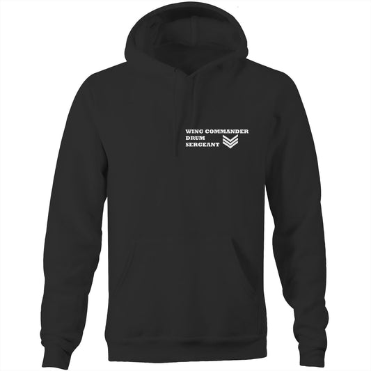 Wing Commander Drum Sergeant - Pocket Hoodie Sweatshirt