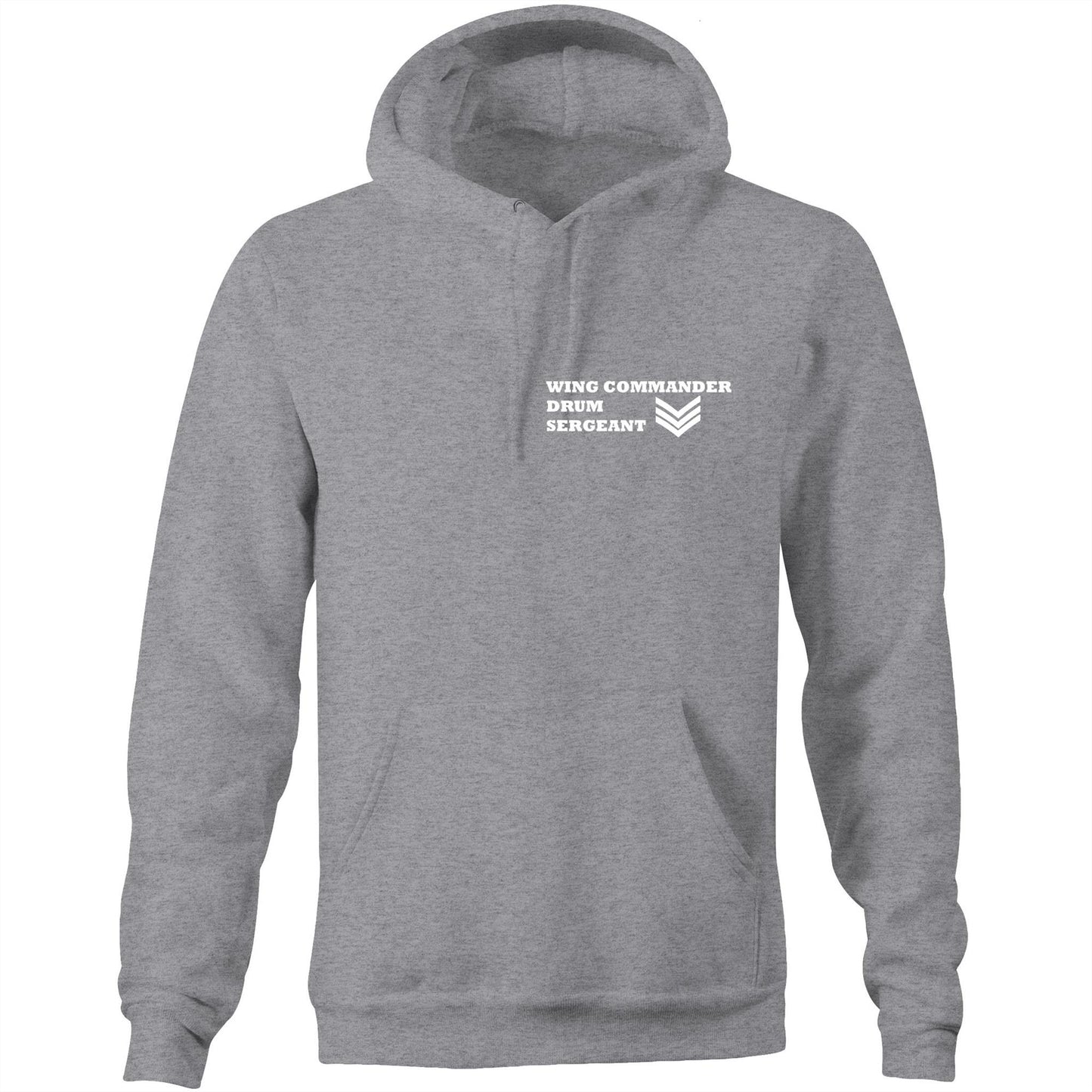 Wing Commander Drum Sergeant - Pocket Hoodie Sweatshirt